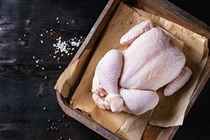 defrost chicken