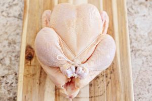 trussed chicken