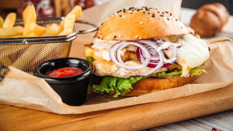 chicken burger