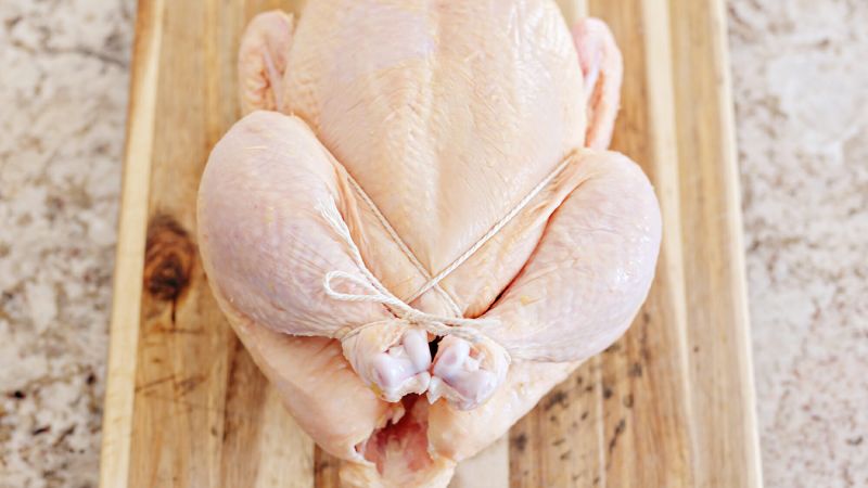 trussed chicken