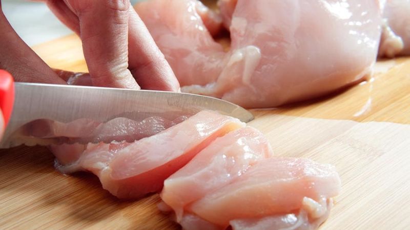 raw chicken breasts